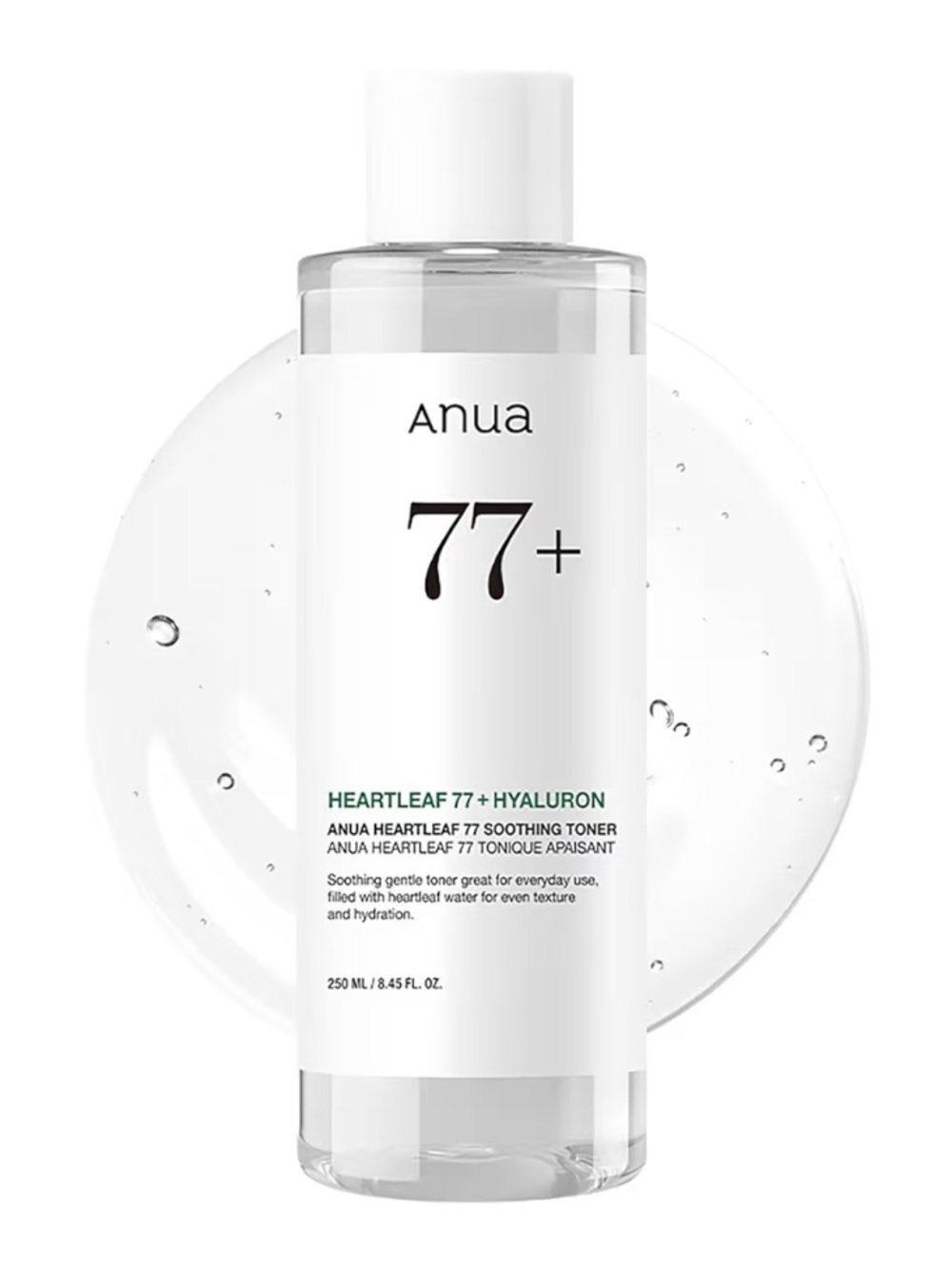 Anua 77+ Heartleaf + Hyaluron Soothing Toner NEW